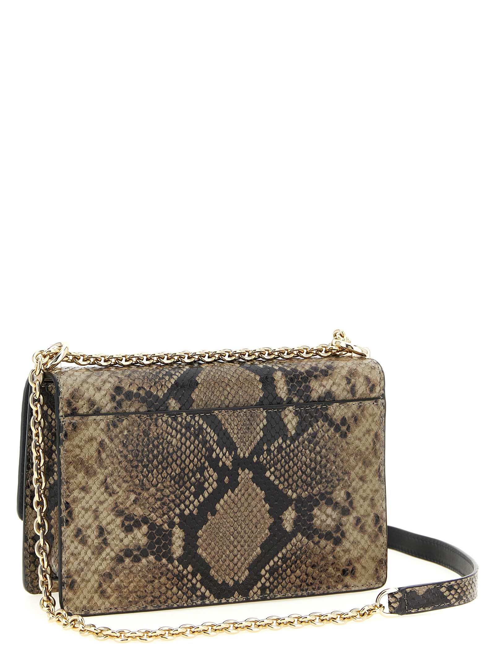 Gray Goatskin Crossbody Bag - Afbeelding 2