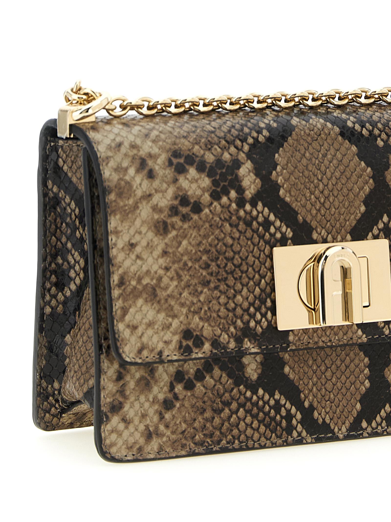 Gray Goatskin Crossbody Bag - Afbeelding 3