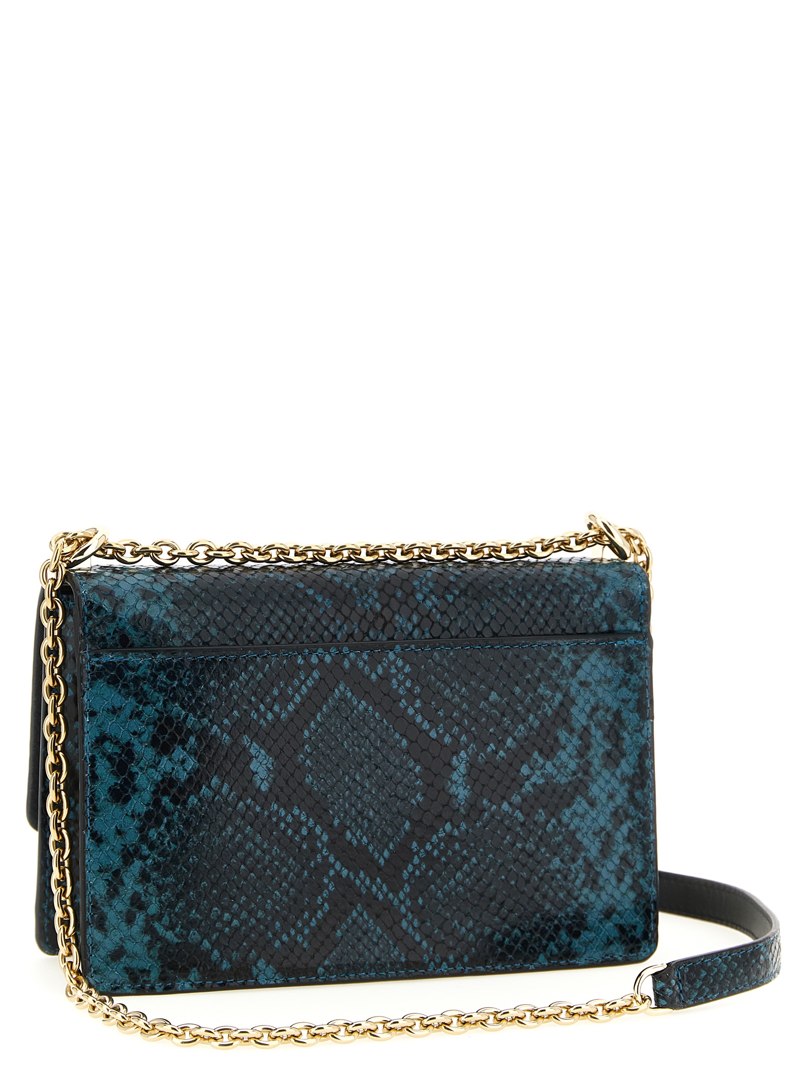 Blue Goatskin Crossbody Bag - Afbeelding 2