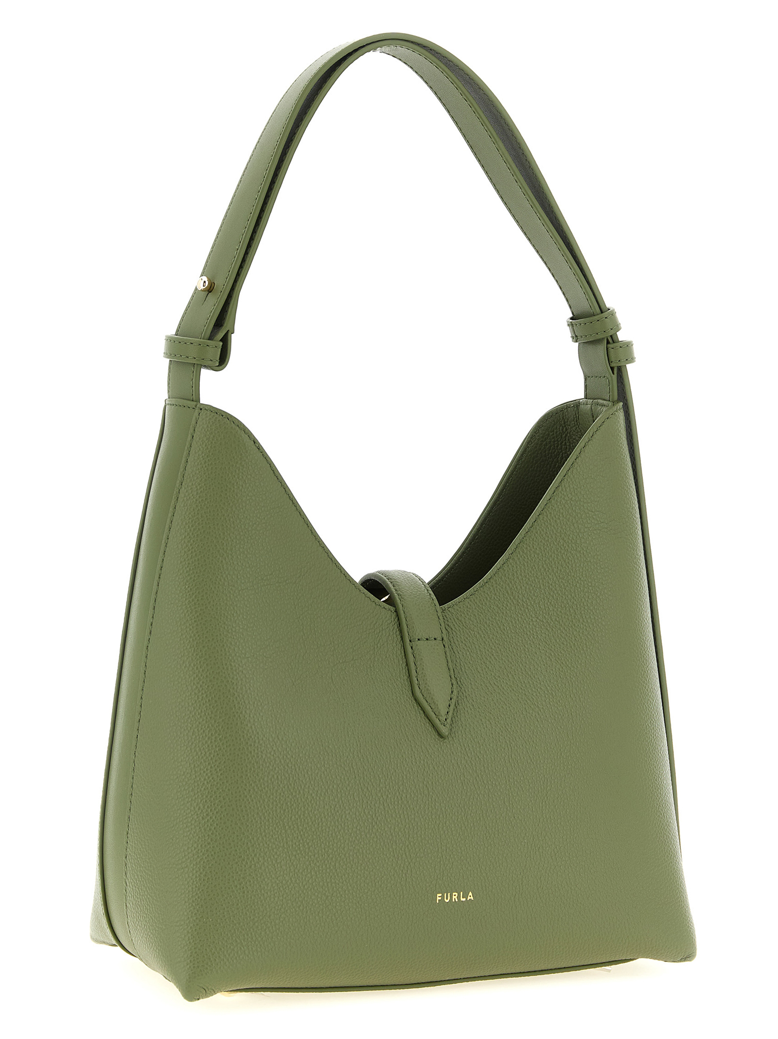 Bicolor Calfskin Shoulder Bag - Afbeelding 2