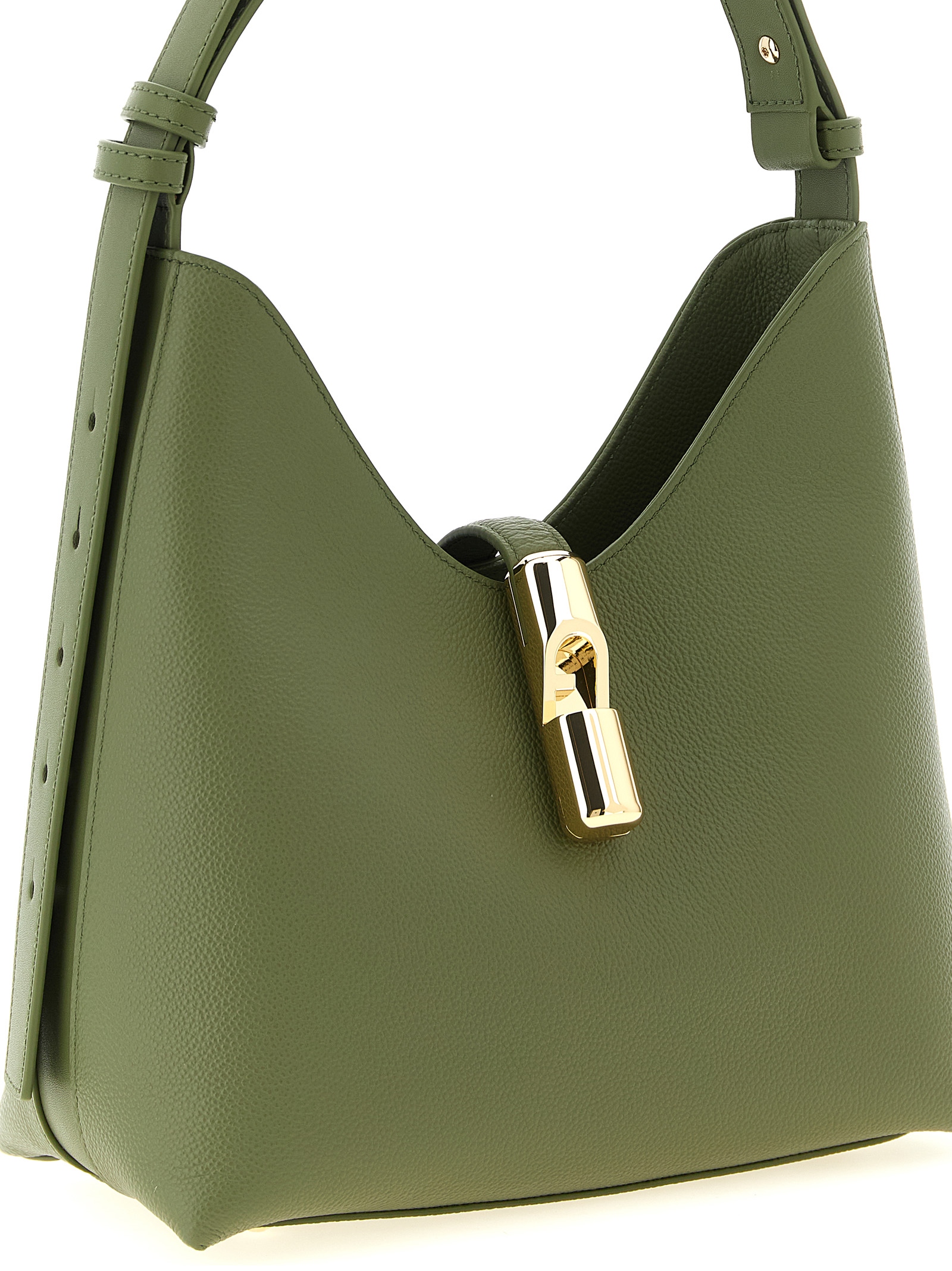 Bicolor Calfskin Shoulder Bag - Afbeelding 3