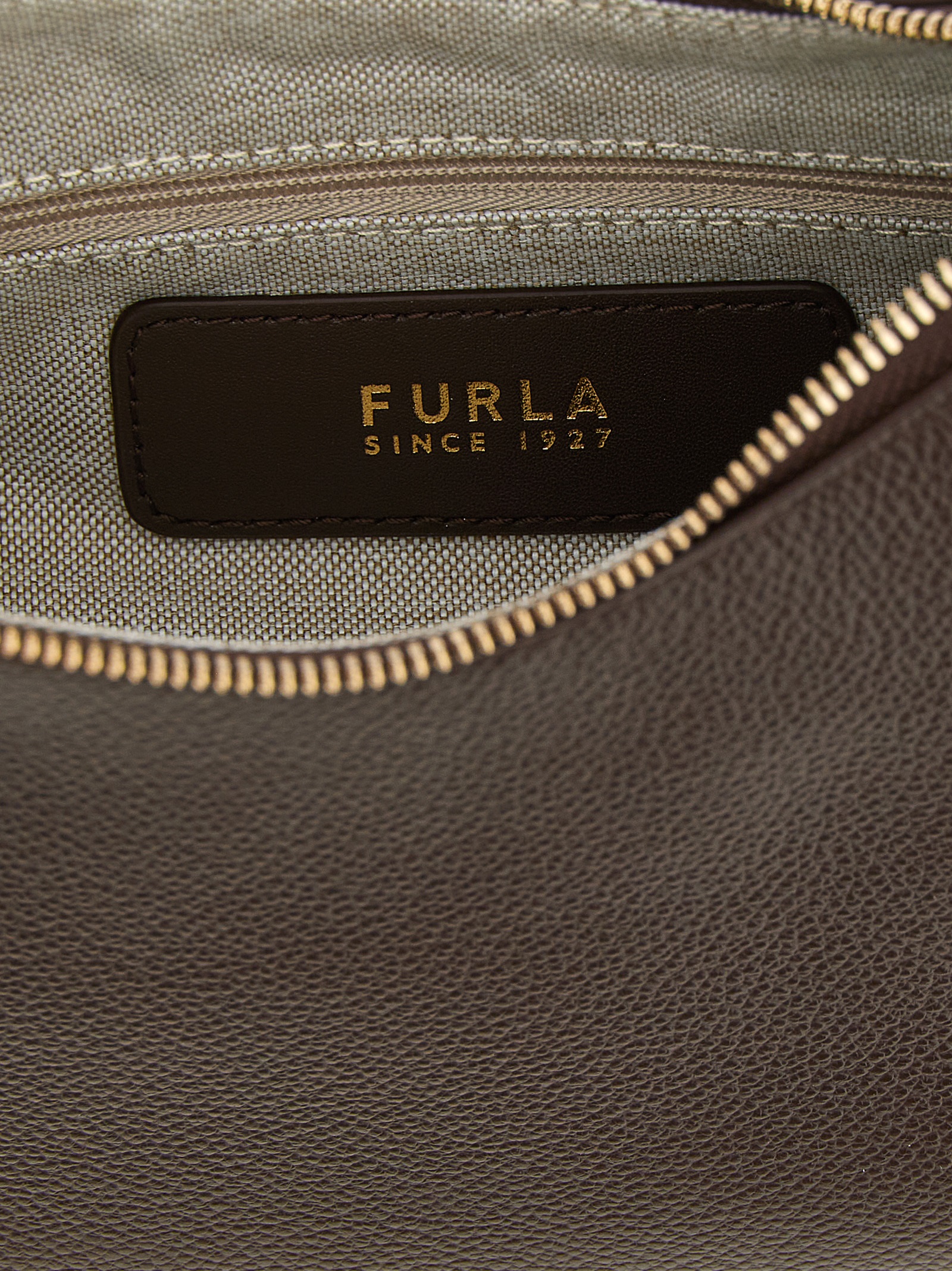 Brown Calfskin Shoulder Bag - Afbeelding 4
