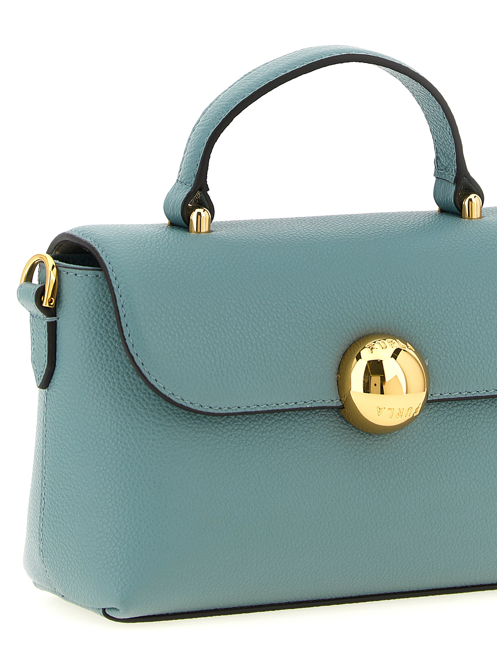 Blue Calfskin Handbag - Afbeelding 3