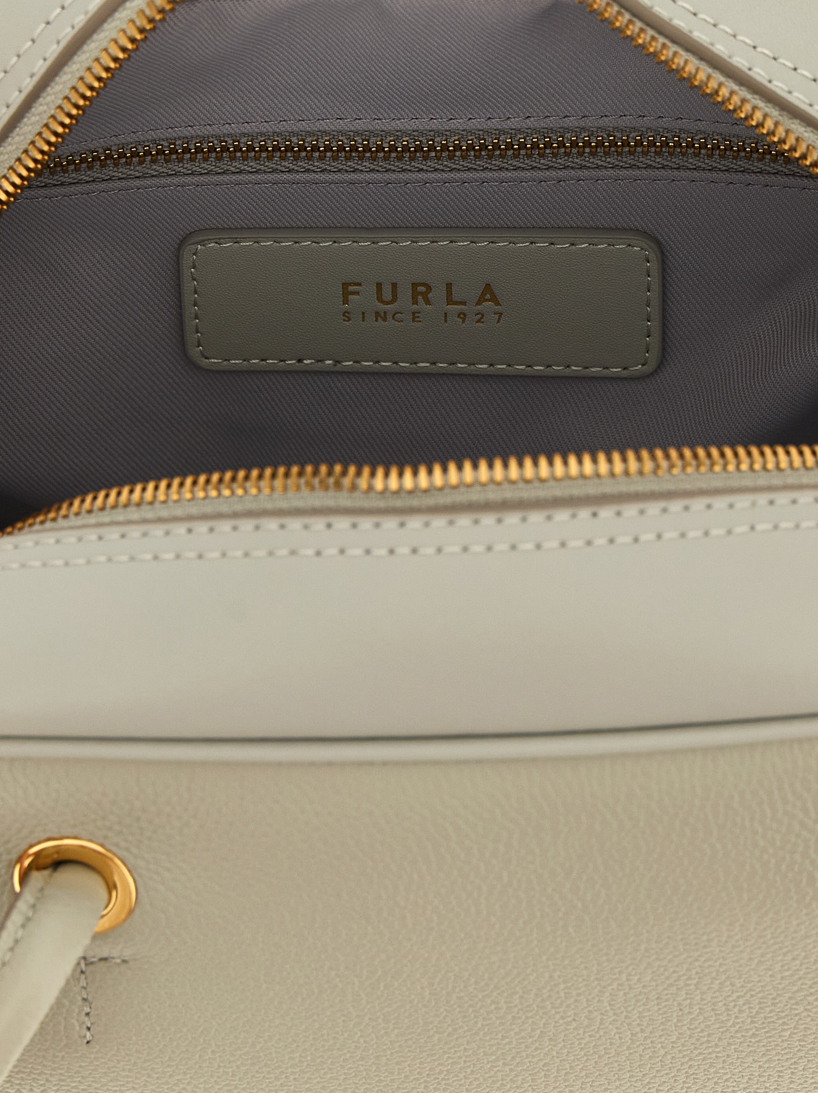 Gray Calfskin Handbag - Afbeelding 4