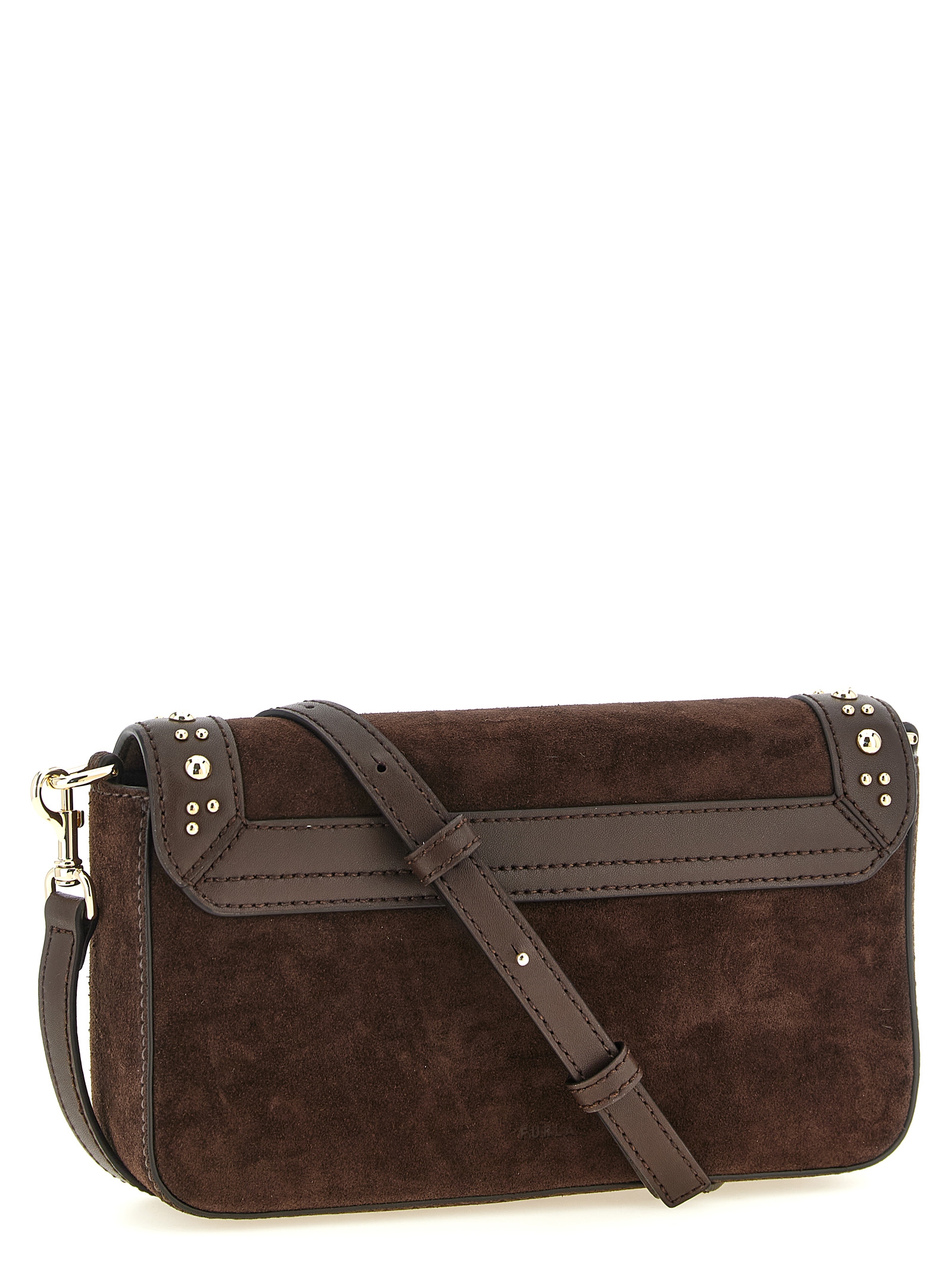 Brown Calfskin Crossbody Bag - Afbeelding 2