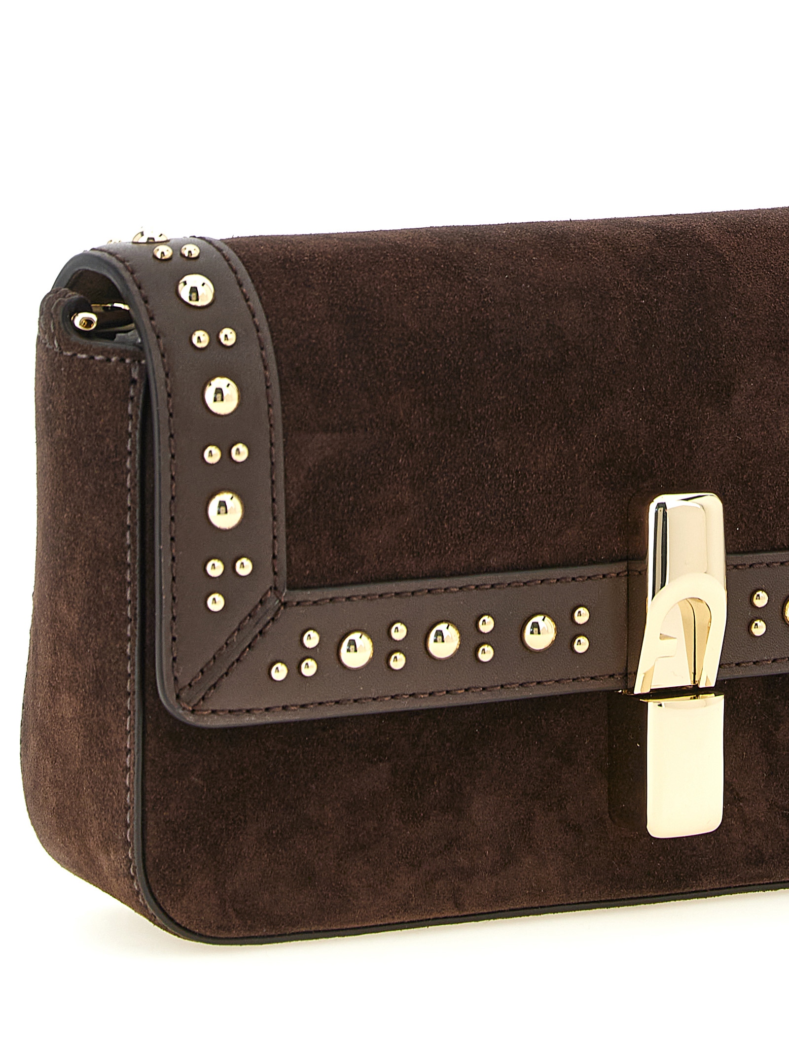 Brown Calfskin Crossbody Bag - Afbeelding 3