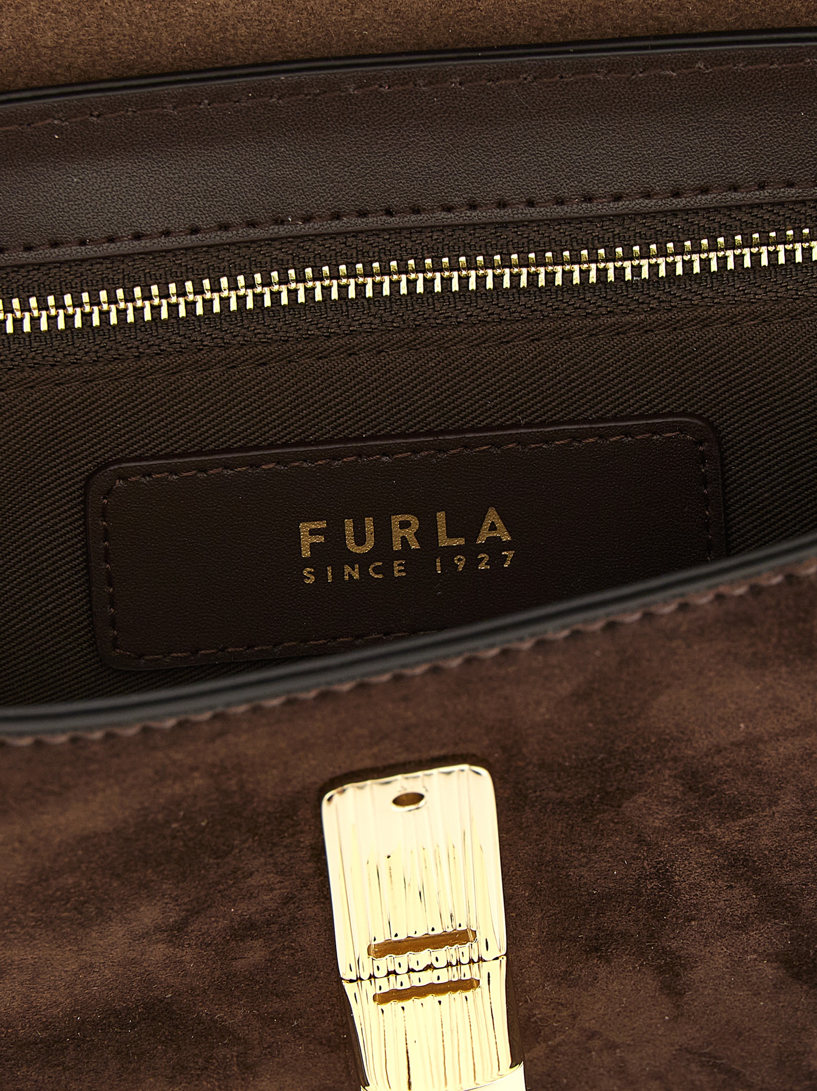 Brown Calfskin Crossbody Bag - Afbeelding 4