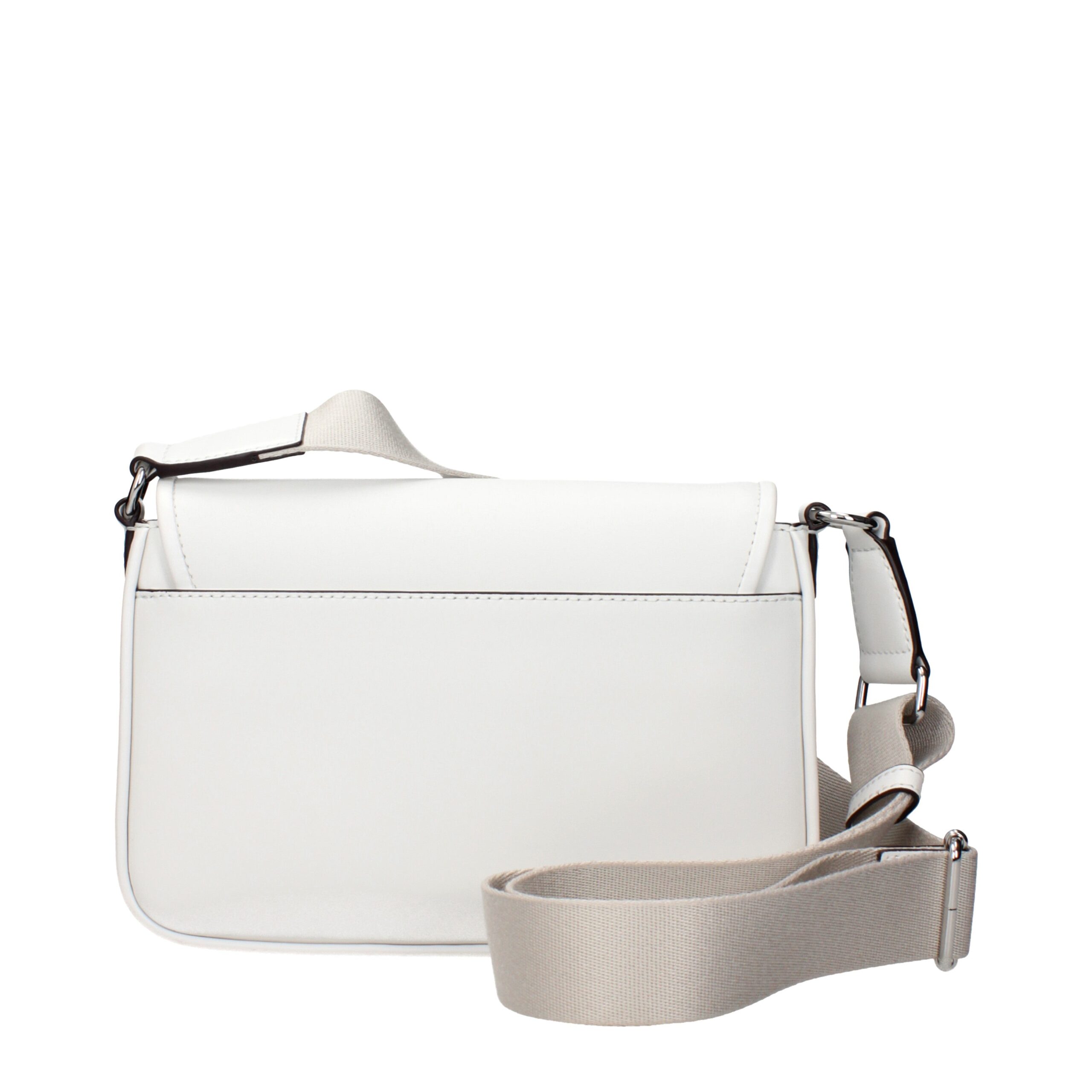 White Leather Crossbody Bag - Afbeelding 3
