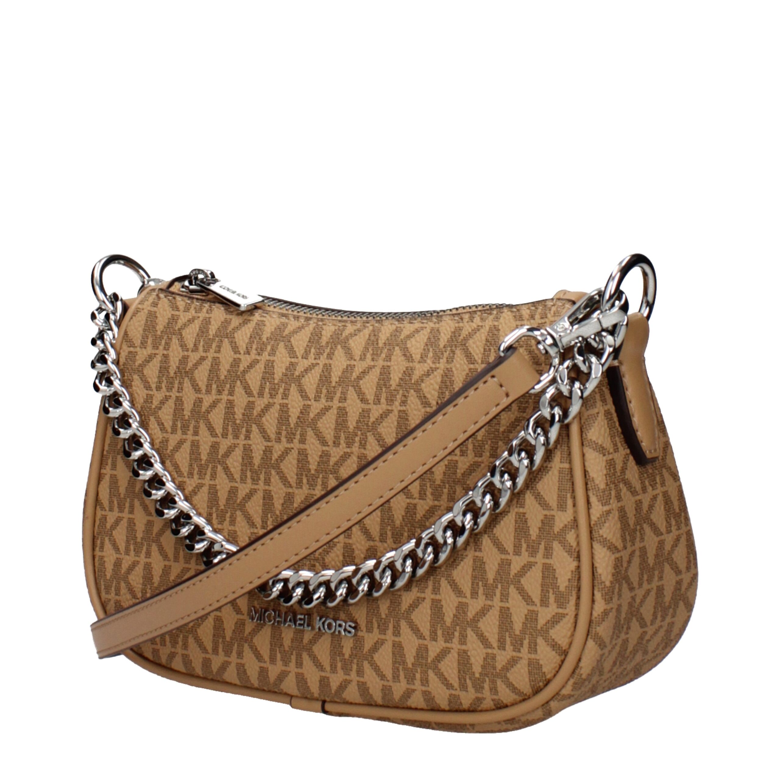Brown Fabric Handbag - Afbeelding 2