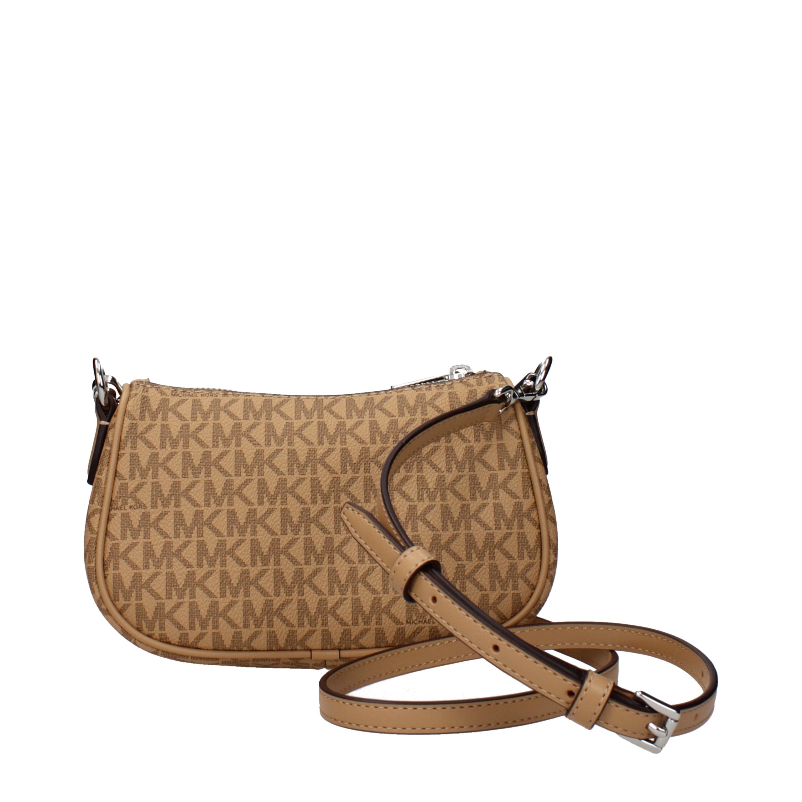 Brown Fabric Handbag - Afbeelding 3