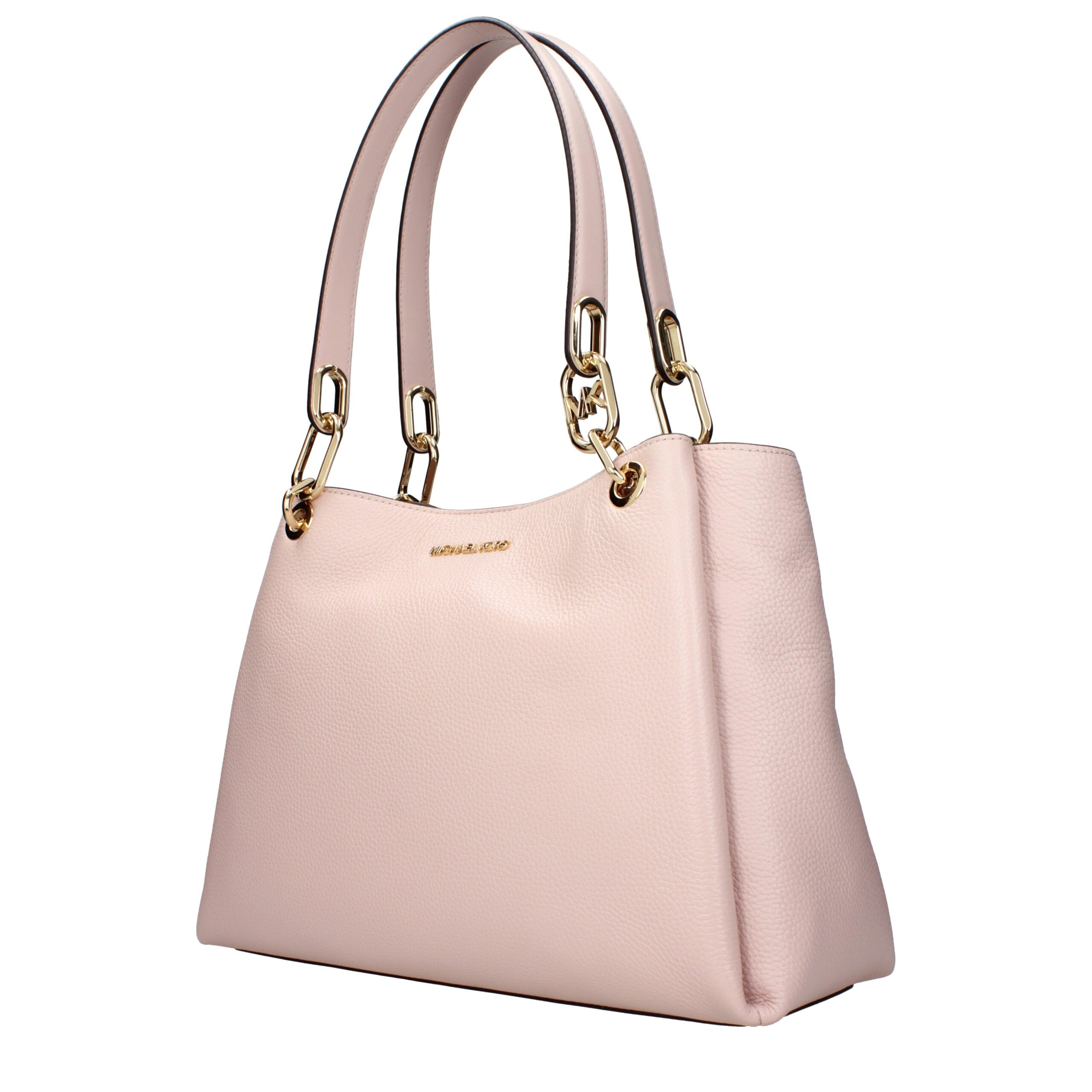 Pink Leather Shoulder Bag - Afbeelding 2