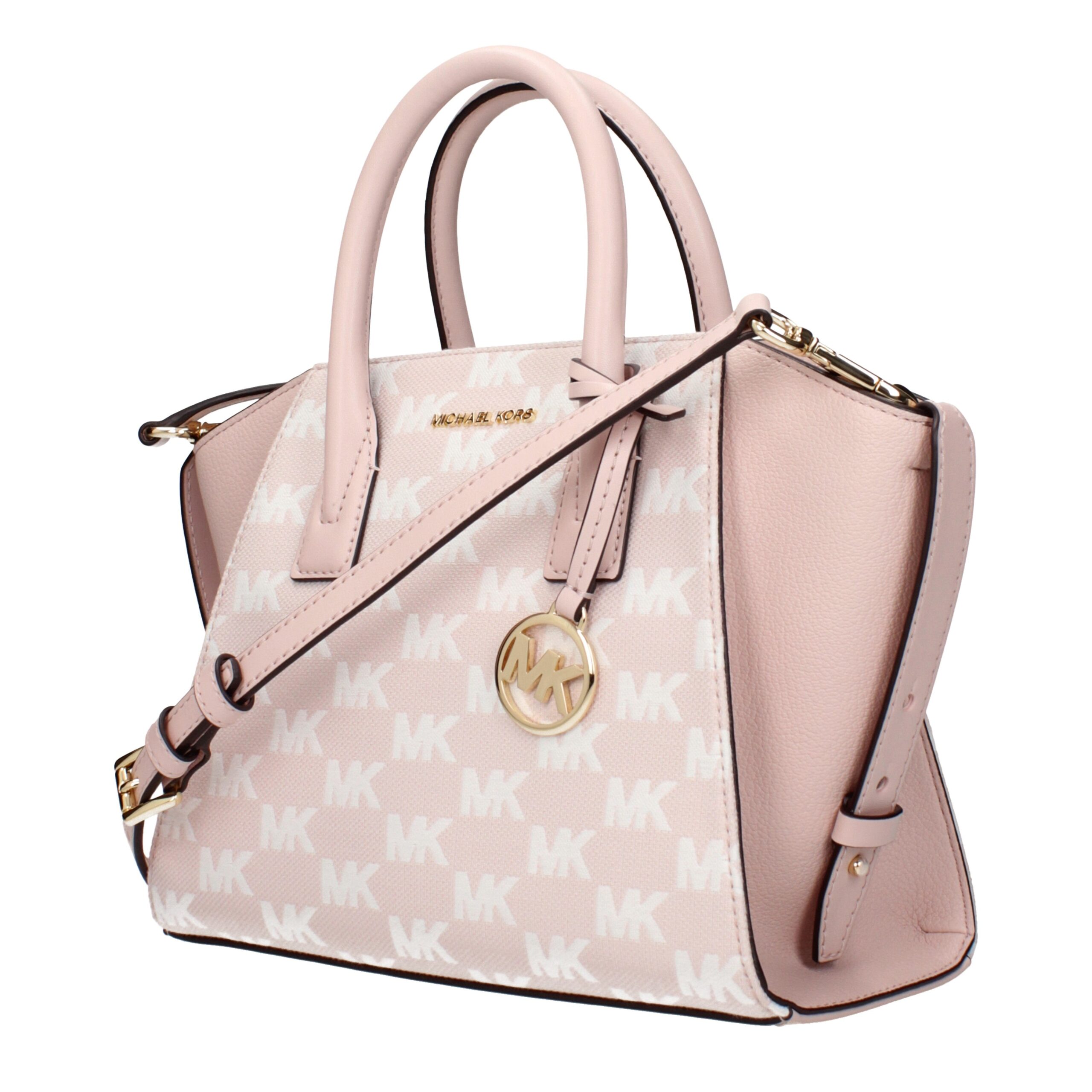 Pink Fabric Handbag - Afbeelding 2