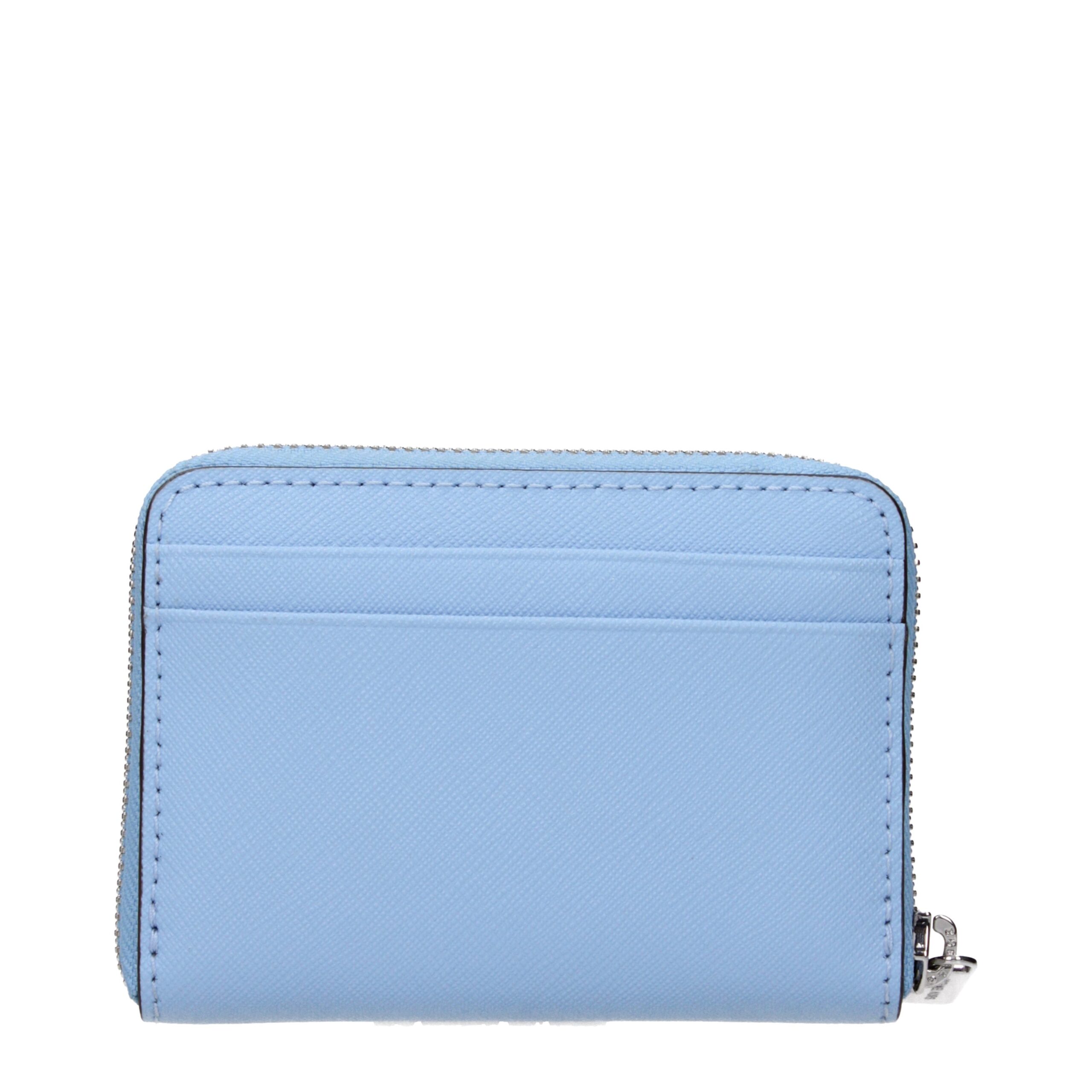 Light Blue Leather Cardholder - Afbeelding 2