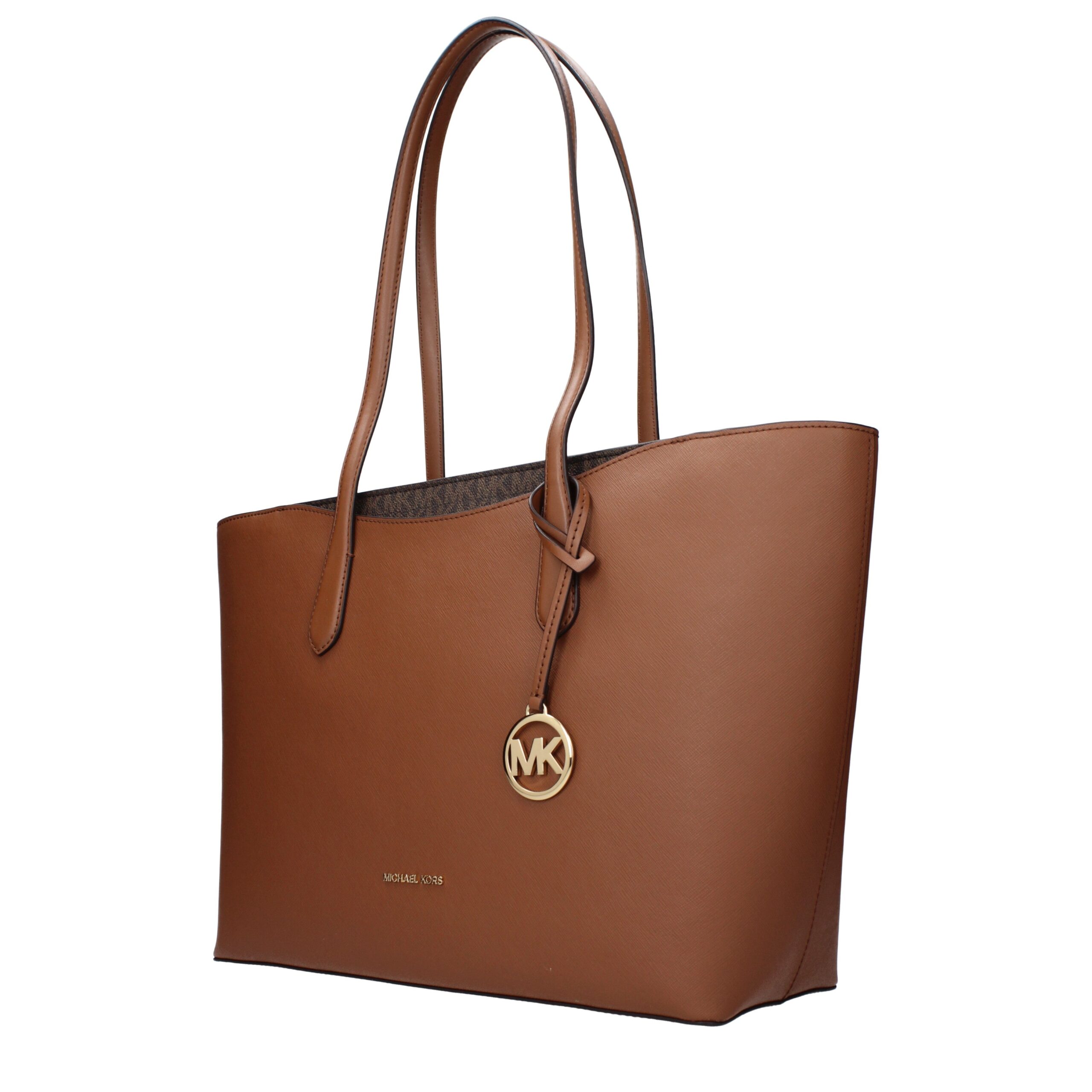 Brown Leather Shoulder Bag - Afbeelding 2