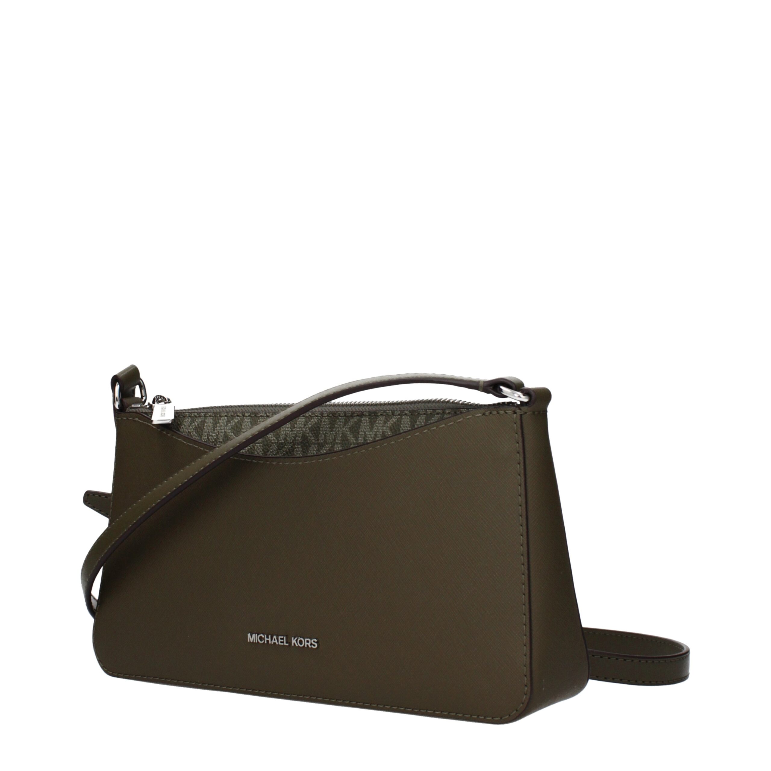 Green Fabric Crossbody Bag - Afbeelding 2