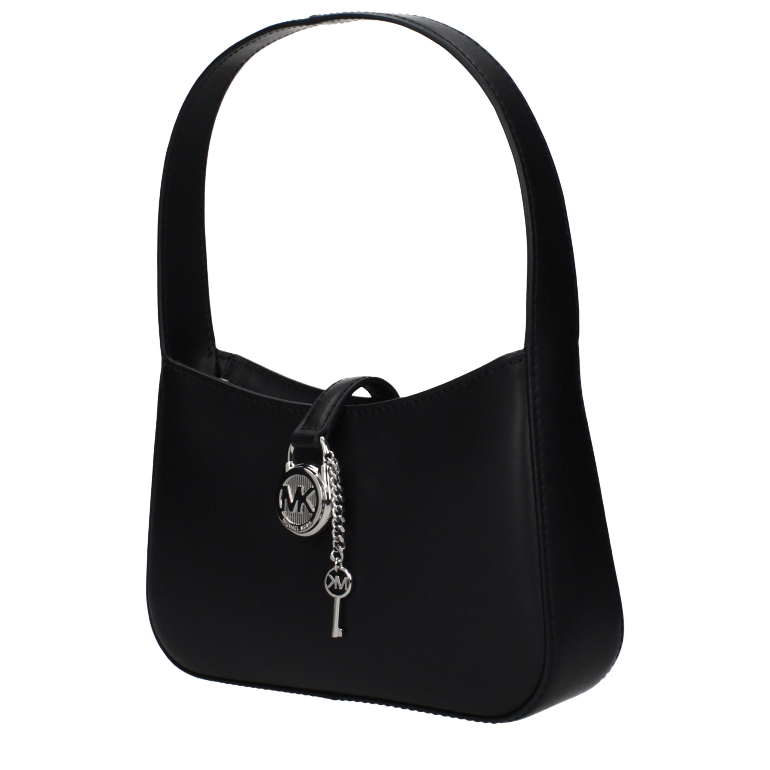 Black Leather Handbag - Afbeelding 2