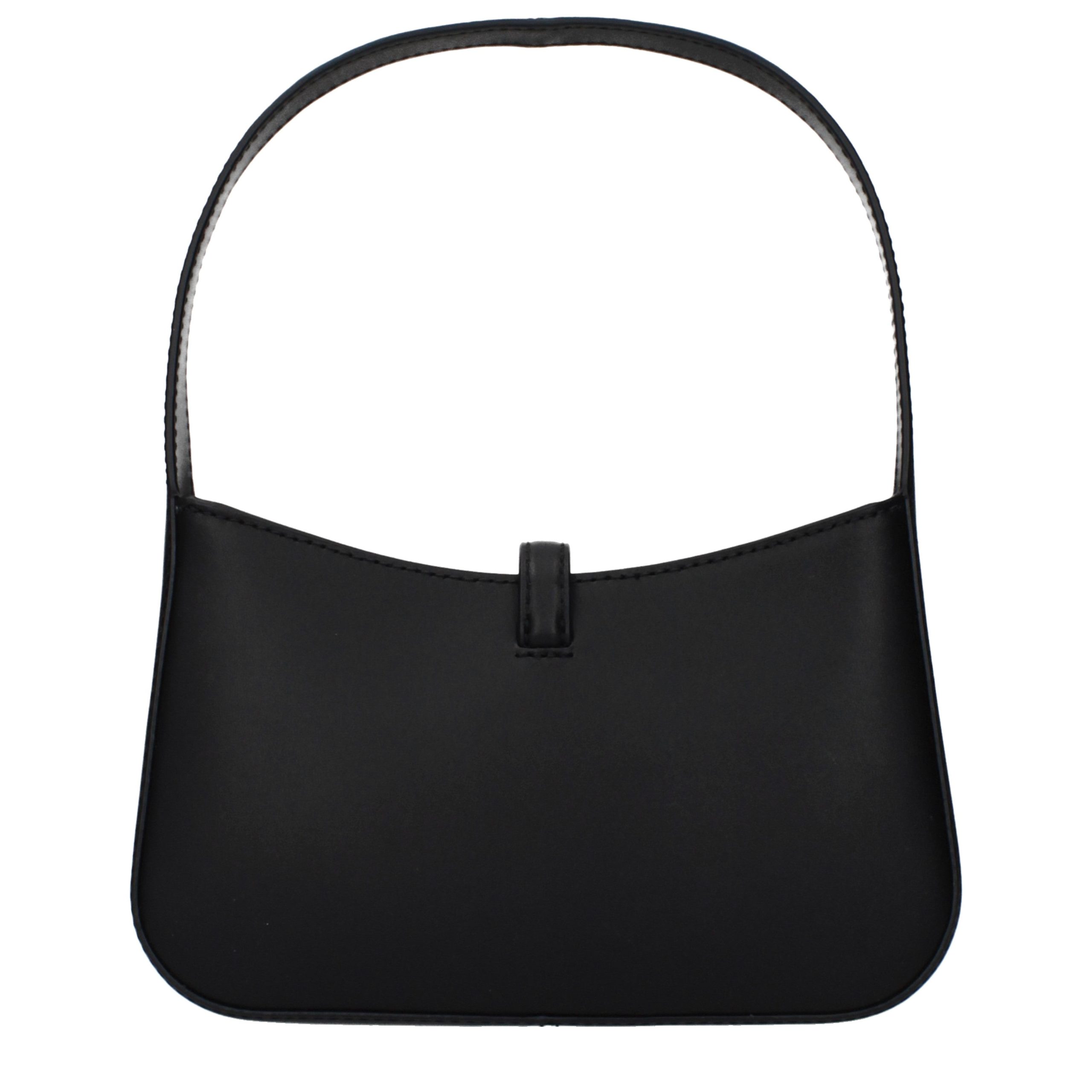 Black Leather Handbag - Afbeelding 3