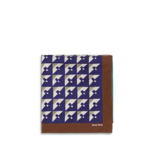 Multicolor Silk Scarf
