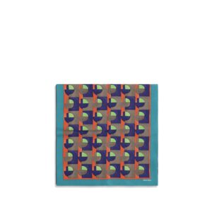 Multicolor Silk Scarf