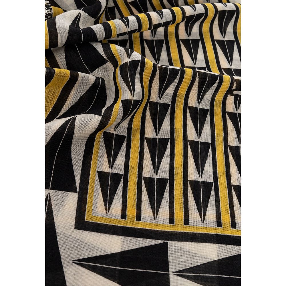 Bicolor Wool Foulard - Afbeelding 3