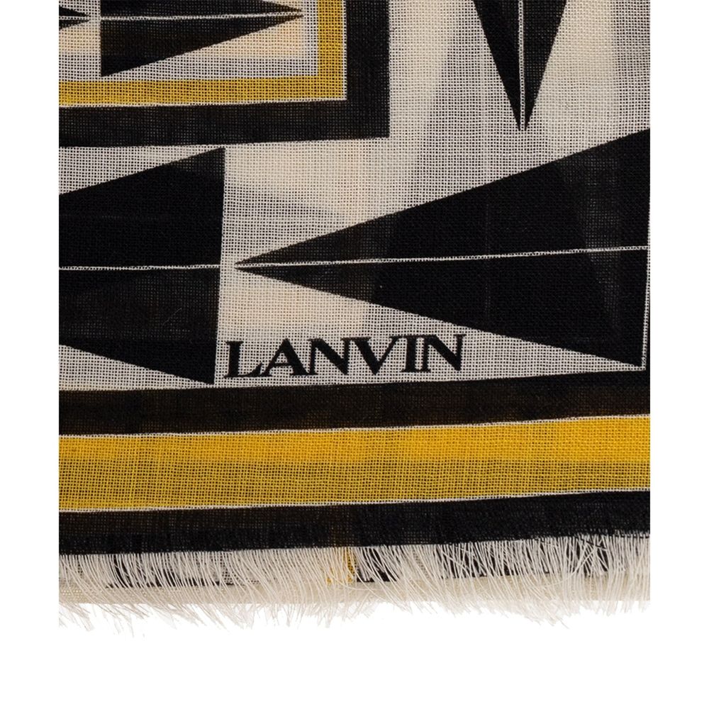 Bicolor Wool Foulard - Afbeelding 4