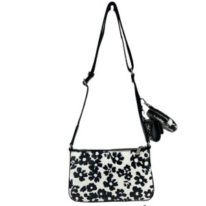 Michael Kors Floral Crossbody Tech Attachment Bag Purse