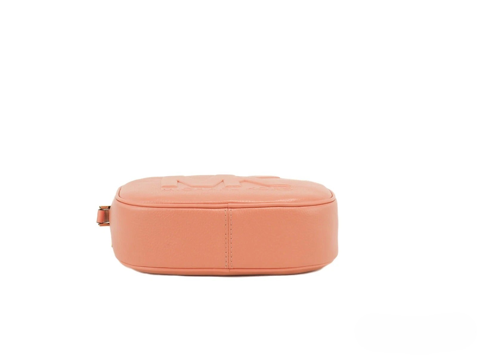Michael Kors Jet Set Travel Medium Sherbert Leather Oval Camera Crossbody Bag - Afbeelding 4