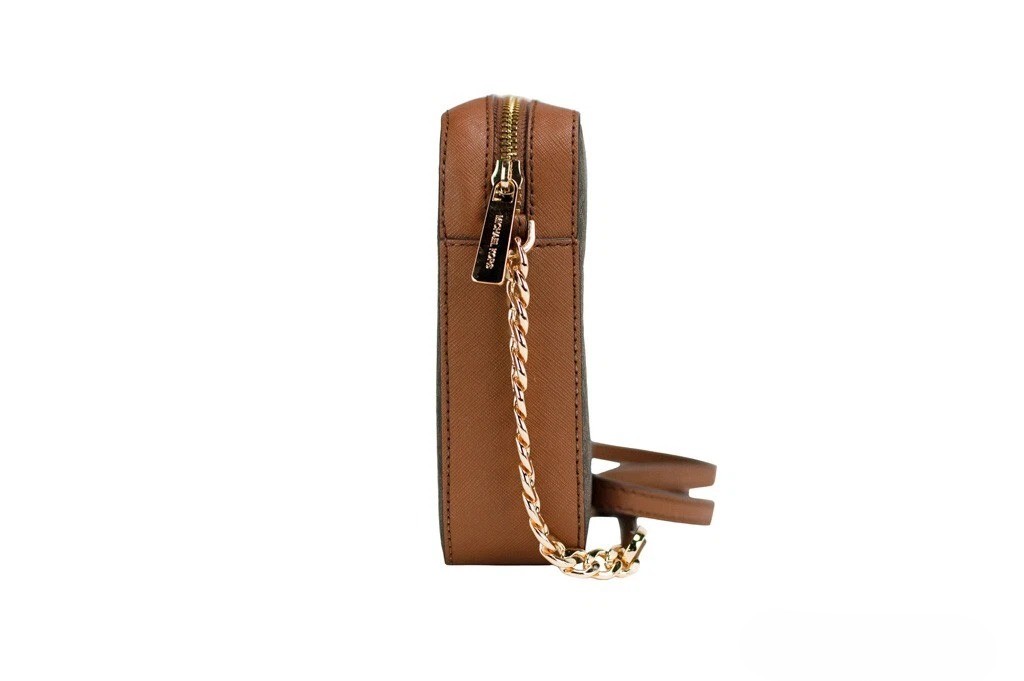 Michael Kors East West Crossbody Bag (Brown SIgnature) - Afbeelding 2