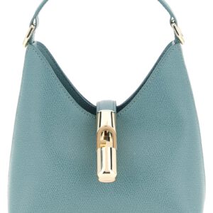 Blue Calfskin Handbag