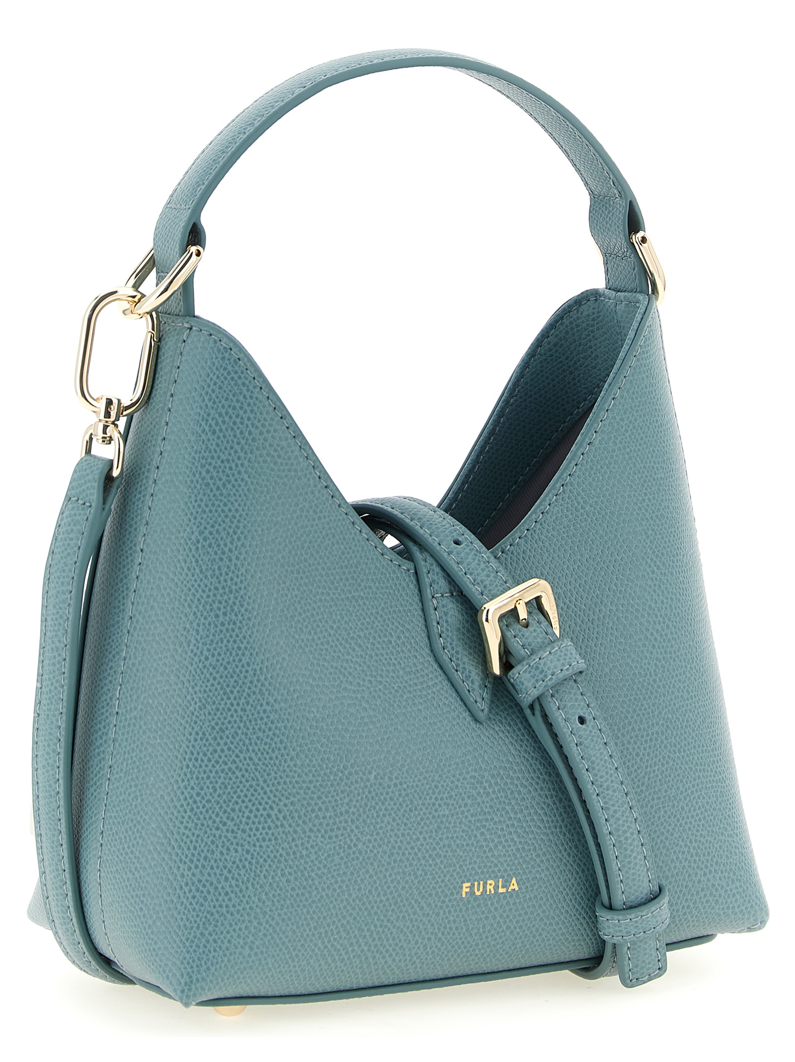 Blue Calfskin Handbag - Afbeelding 2