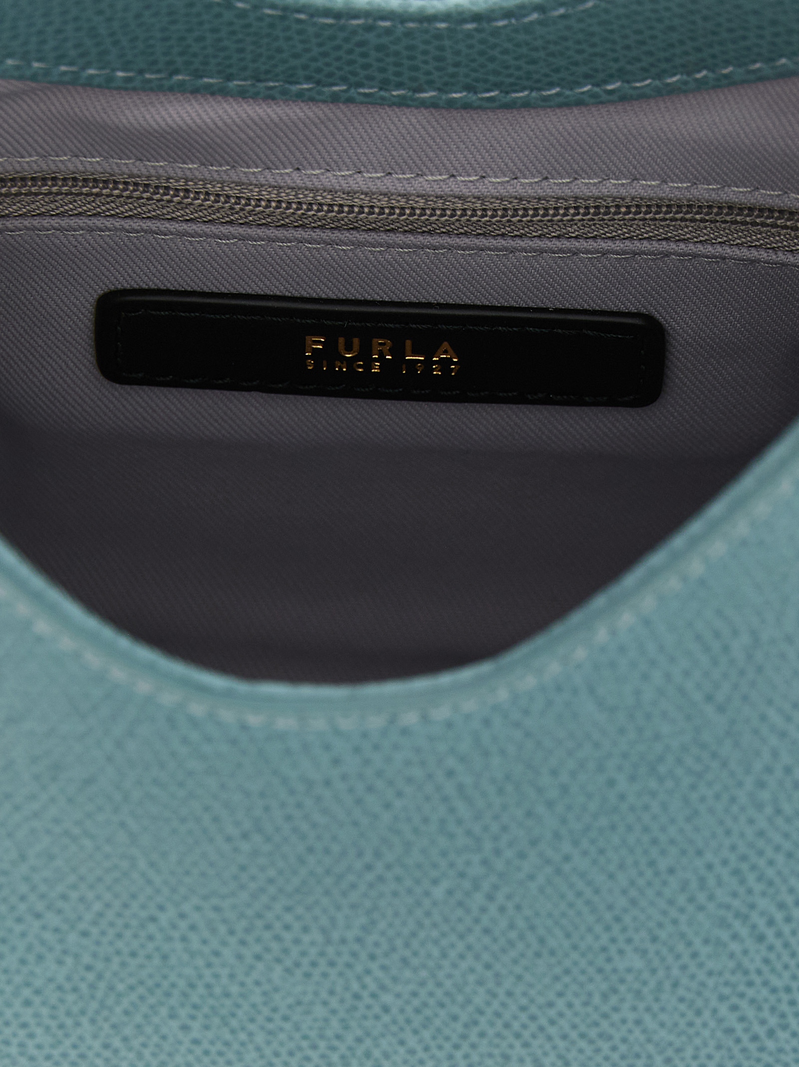 Blue Calfskin Handbag - Afbeelding 4