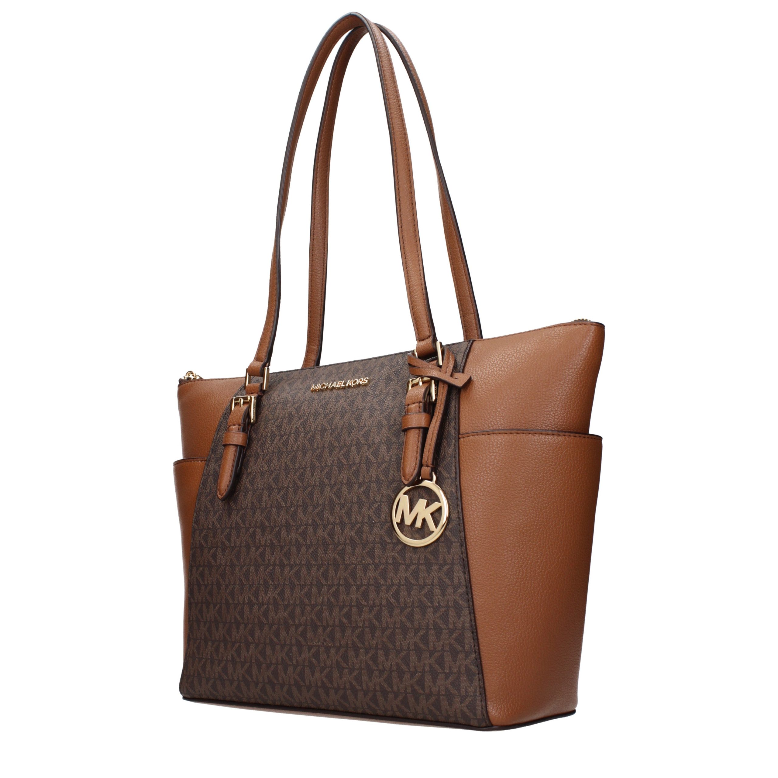 Brown Leather Shoulder Bag - Afbeelding 2
