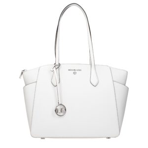 White Leather Shoulder Bag