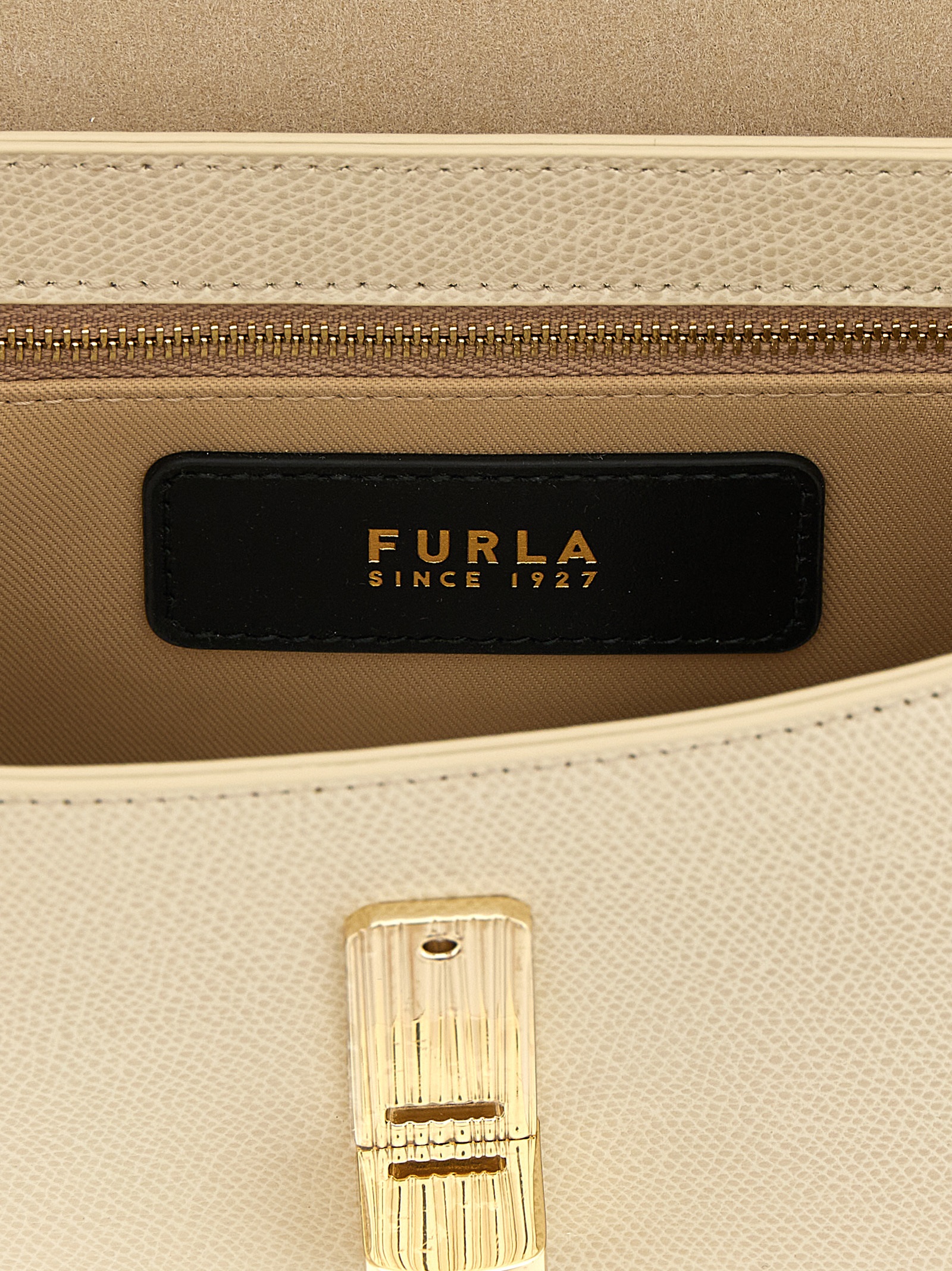 White Calfskin Crossbody Bag - Afbeelding 4
