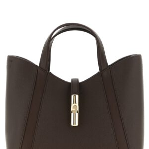 Brown Calfskin Tote Bag