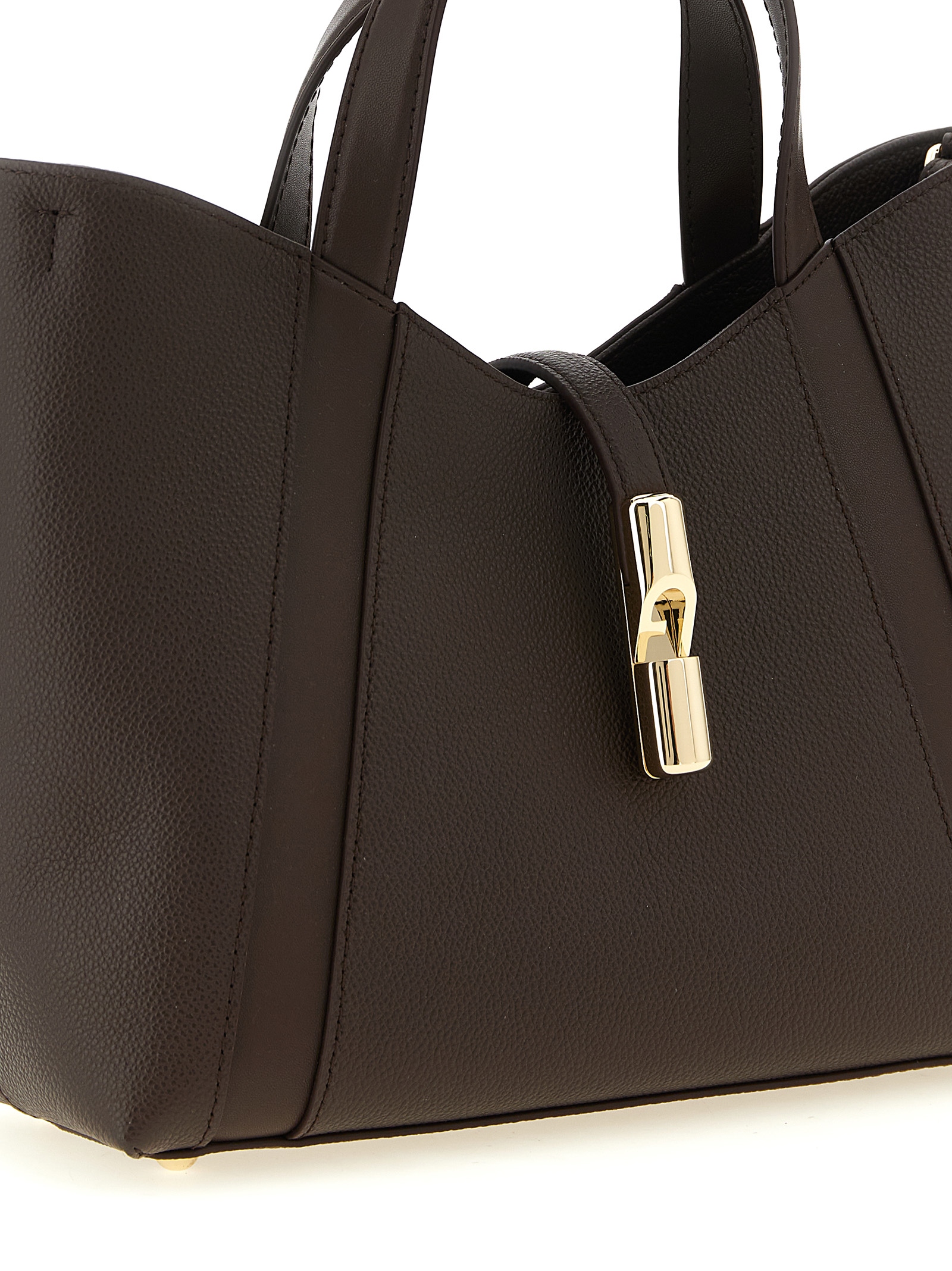 Brown Calfskin Tote Bag - Afbeelding 3