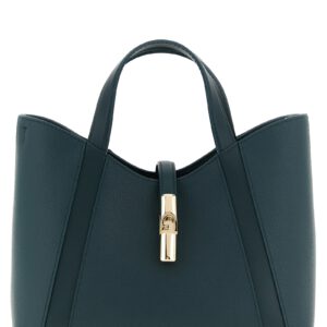 Bicolor Calfskin Tote Bag