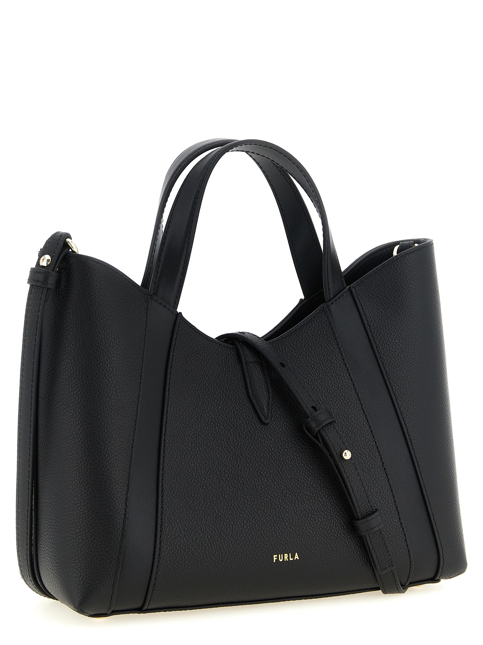 Black Calfskin Tote Bag - Afbeelding 2