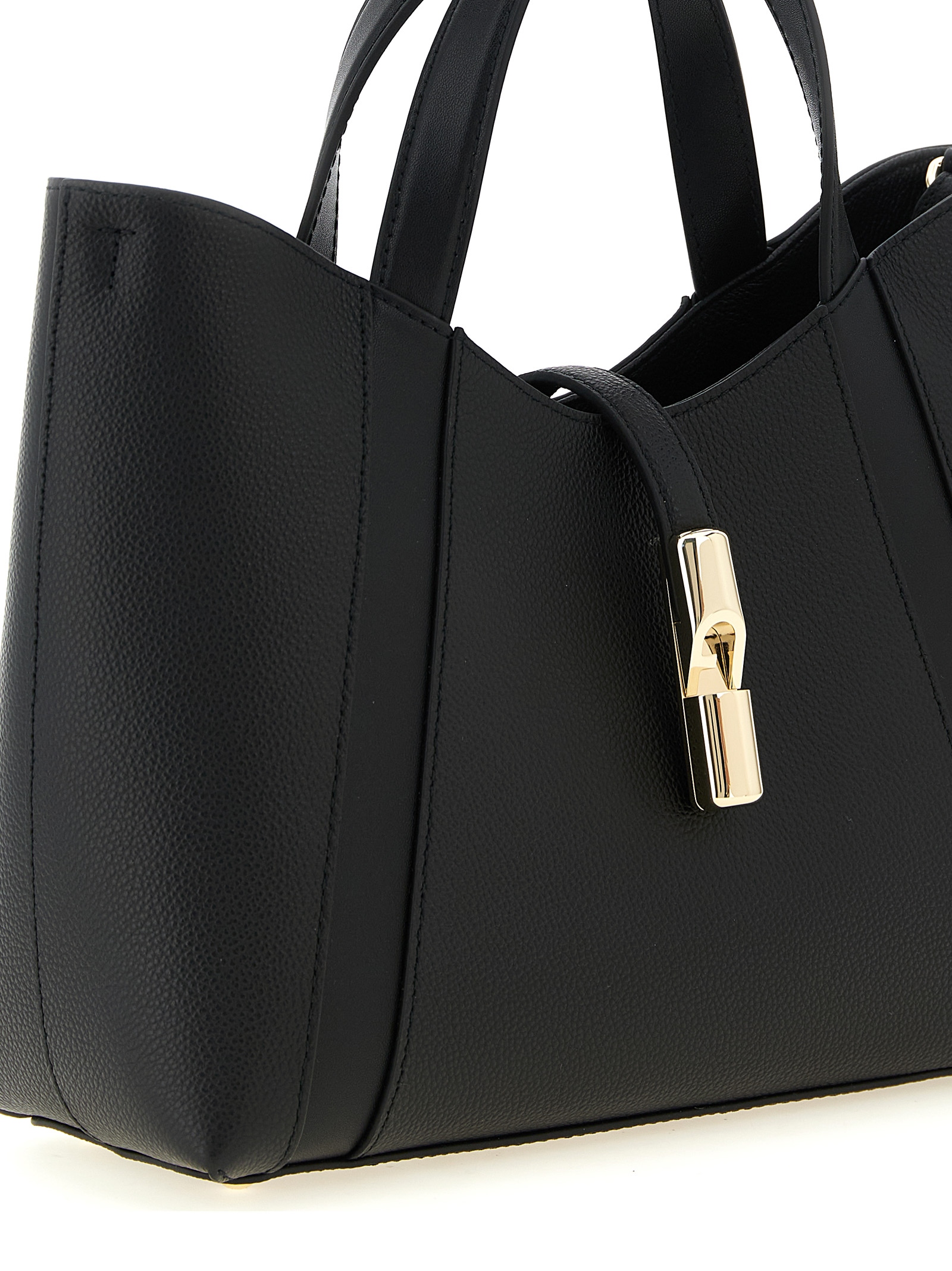Black Calfskin Tote Bag - Afbeelding 3