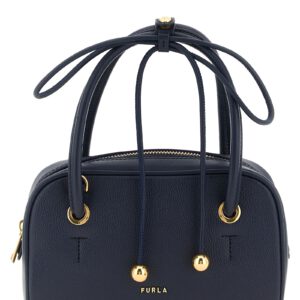 Blue Calfskin Handbag
