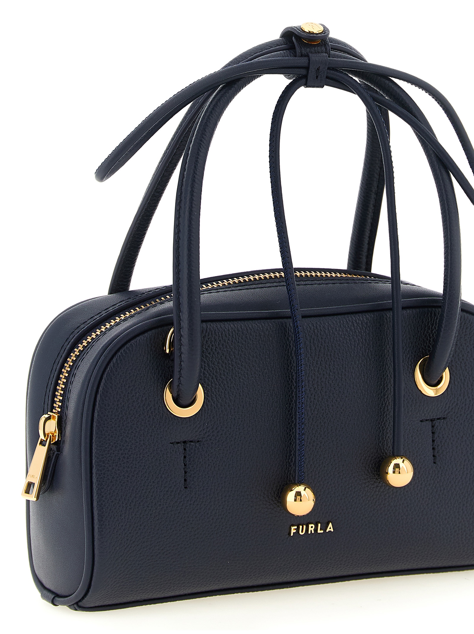 Blue Calfskin Handbag - Afbeelding 3
