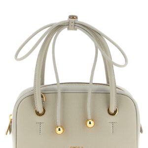 Gray Calfskin Handbag