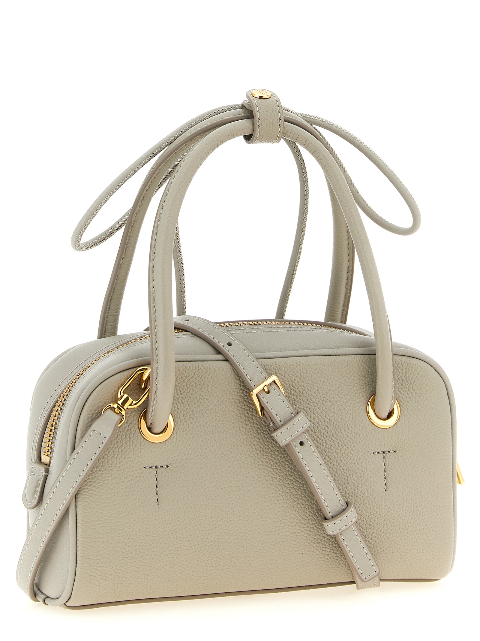 Gray Calfskin Handbag - Afbeelding 2