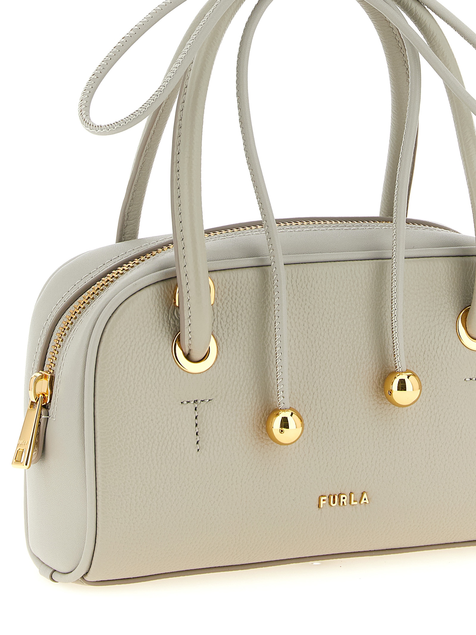 Gray Calfskin Handbag - Afbeelding 3