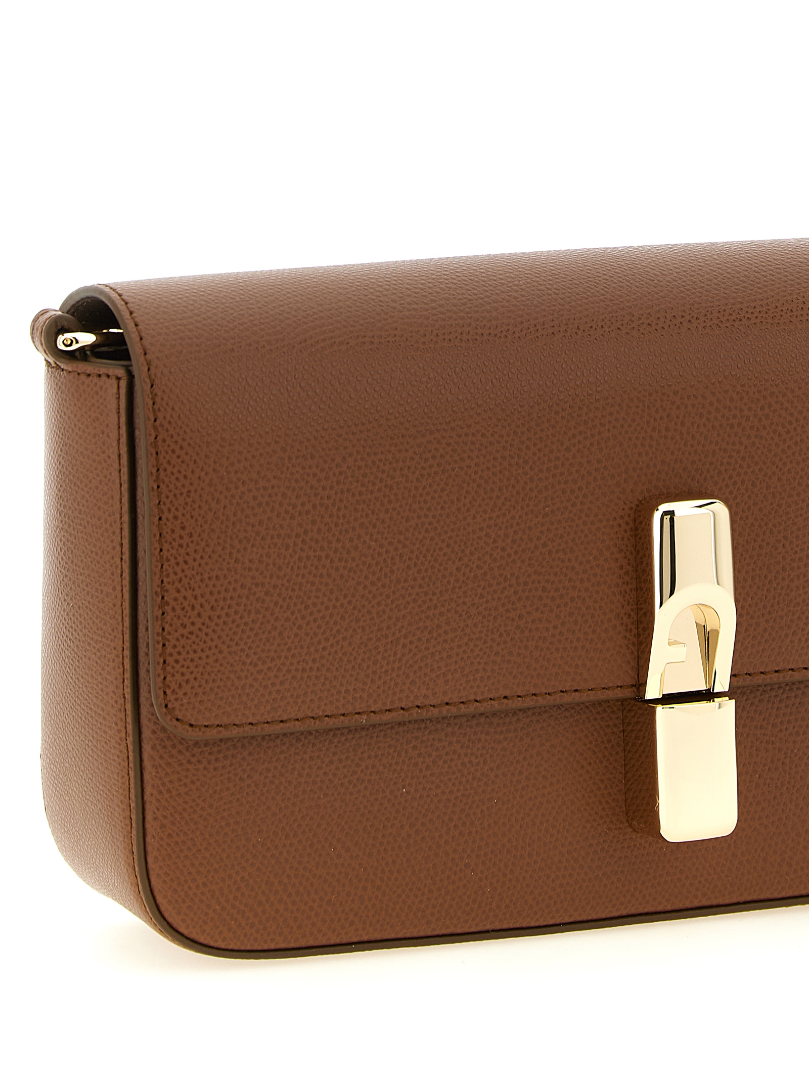 Brown Calfskin Crossbody Bag - Afbeelding 3
