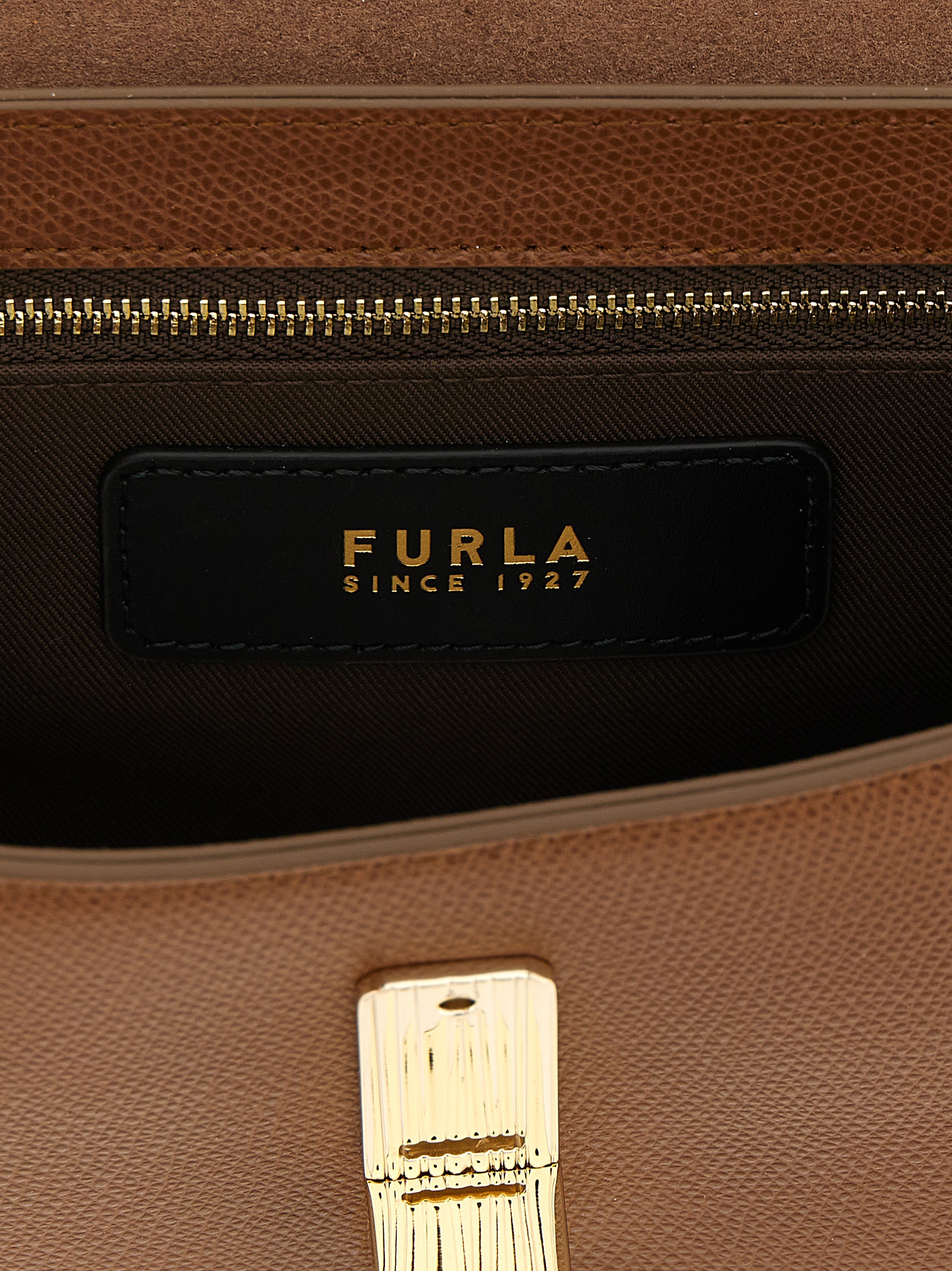 Brown Calfskin Crossbody Bag - Afbeelding 4