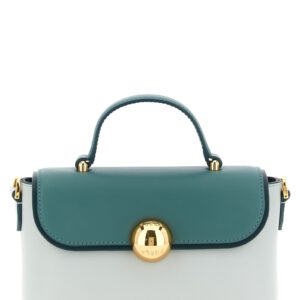 Bicolor Calfskin Handbag