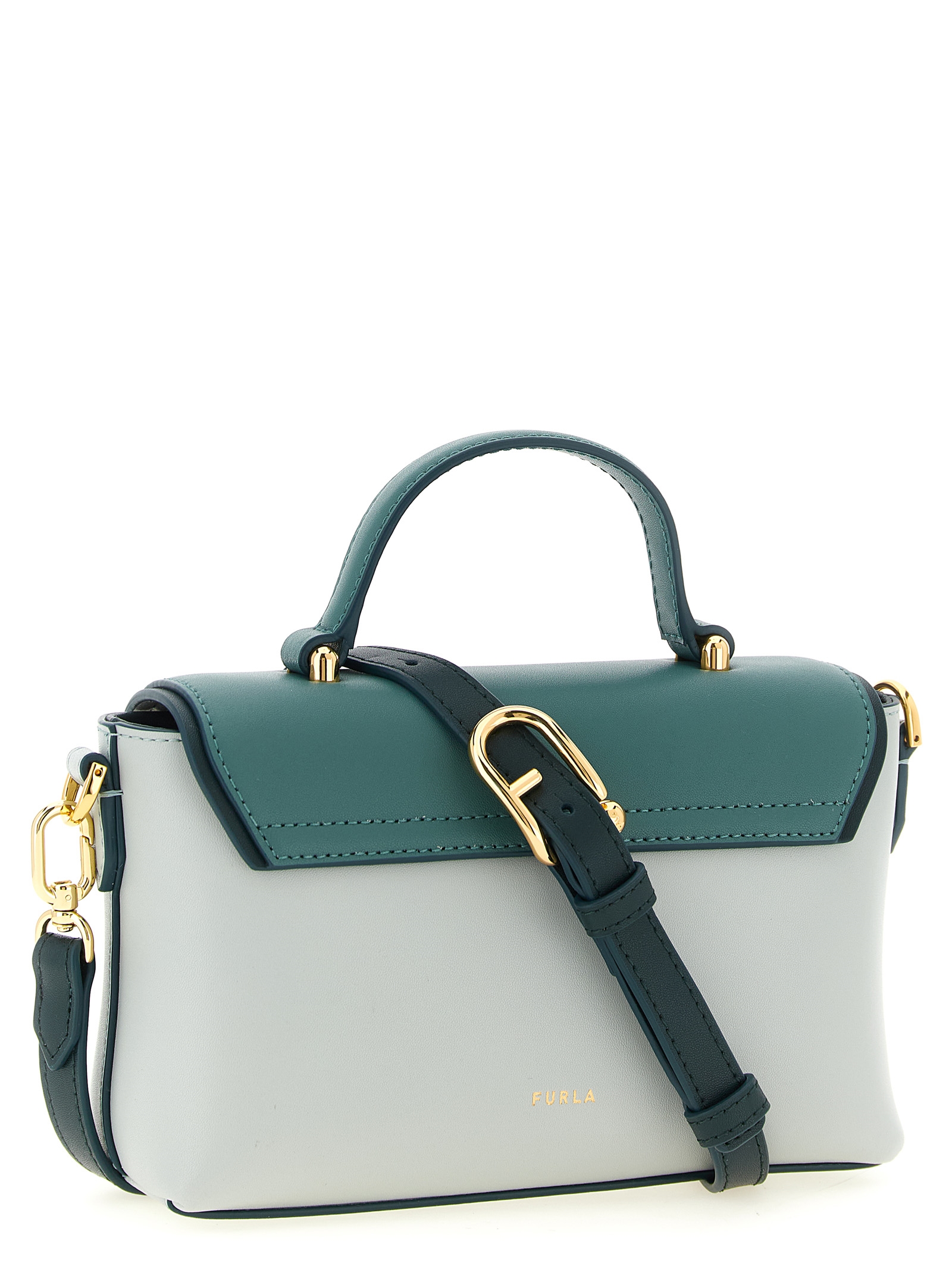 Bicolor Calfskin Handbag - Afbeelding 2