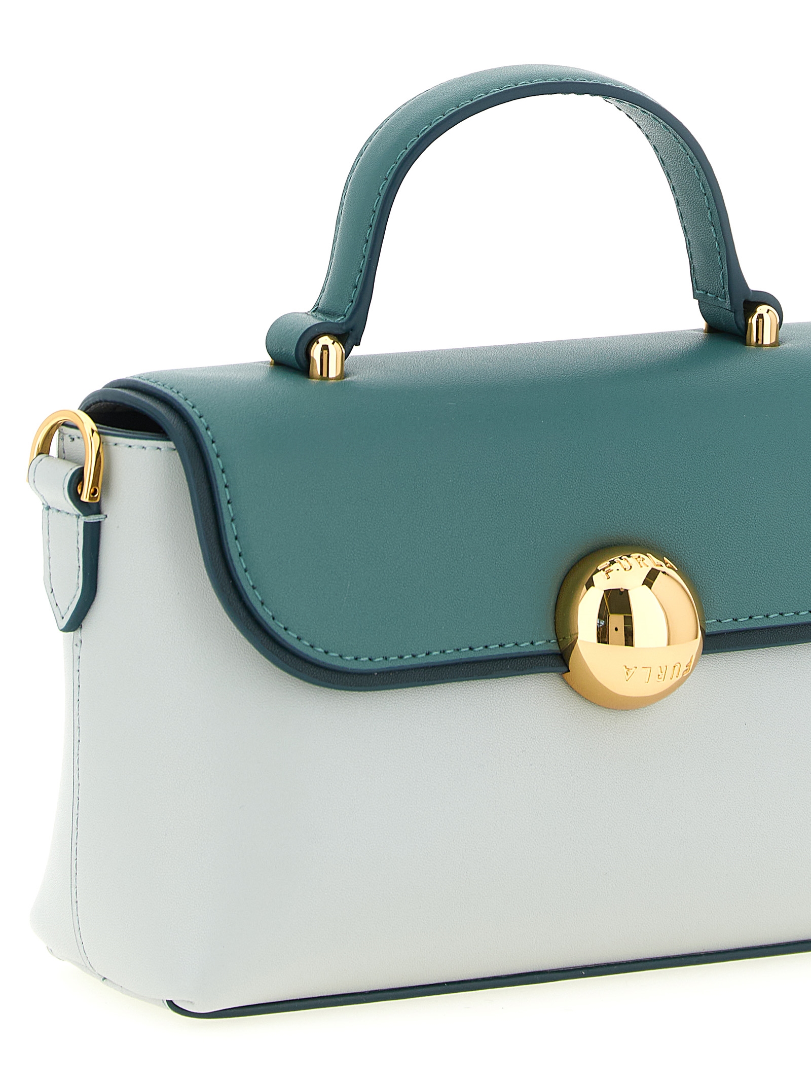 Bicolor Calfskin Handbag - Afbeelding 3