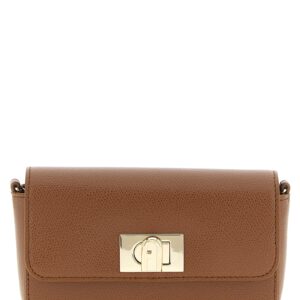 Brown Calfskin Crossbody Bag
